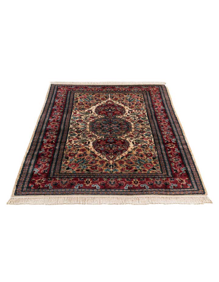 4' 4 x 6' 2 Hand Knotted Bokhara Oriental Rug
