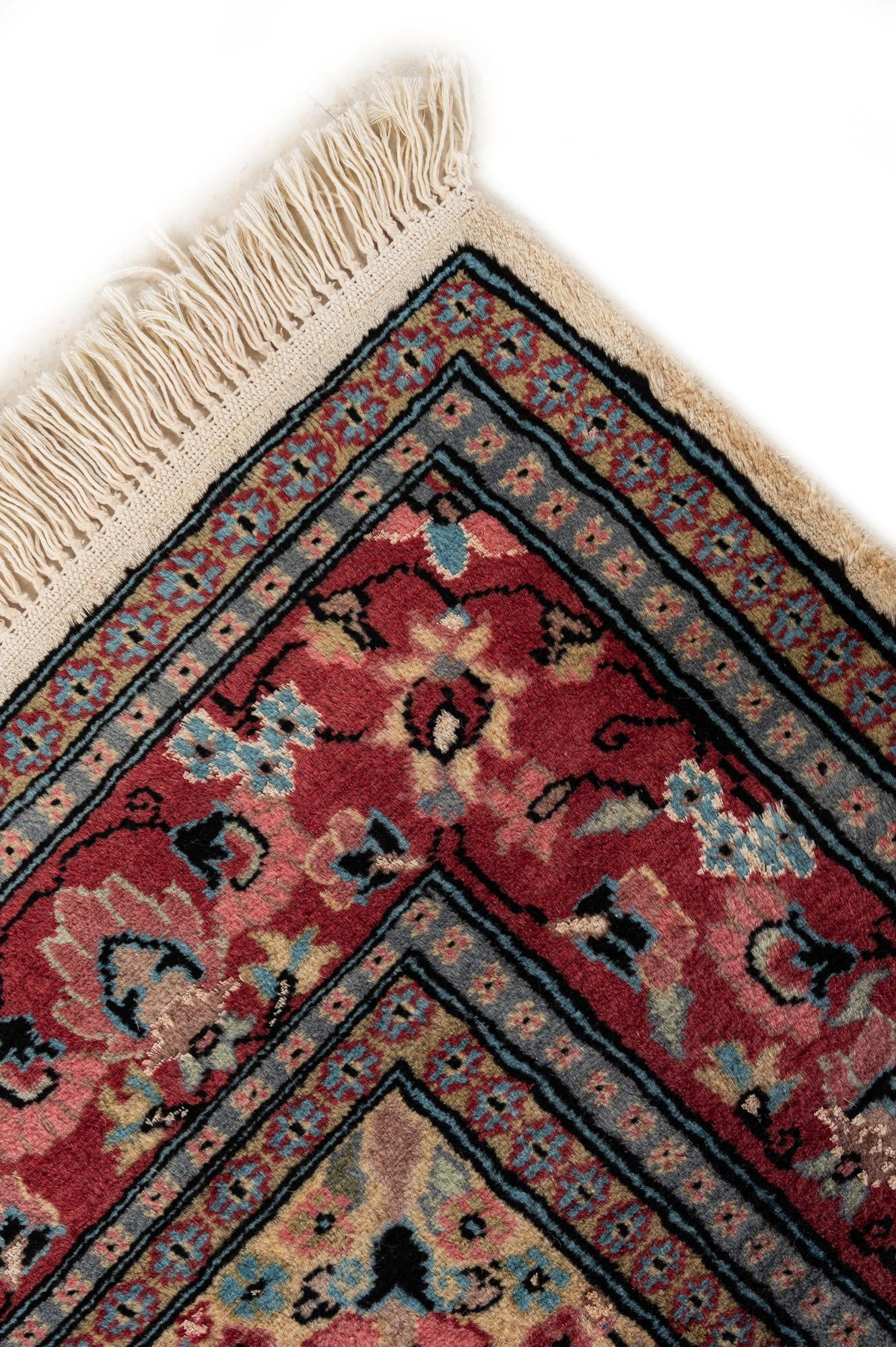 4' 4 x 6' 2 Hand Knotted Bokhara Oriental Rug