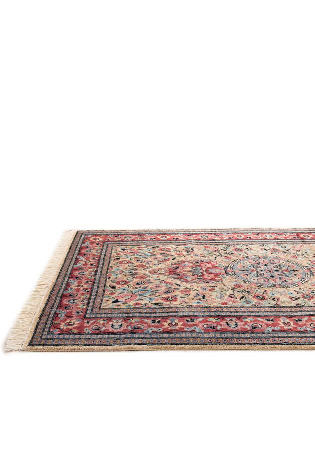 Detail image of 4' 4 x 6' 2 Hand Knotted Bokhara Oriental Rug
