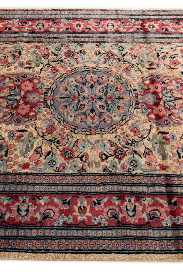 Detail image of 4' 4 x 6' 2 Hand Knotted Bokhara Oriental Rug