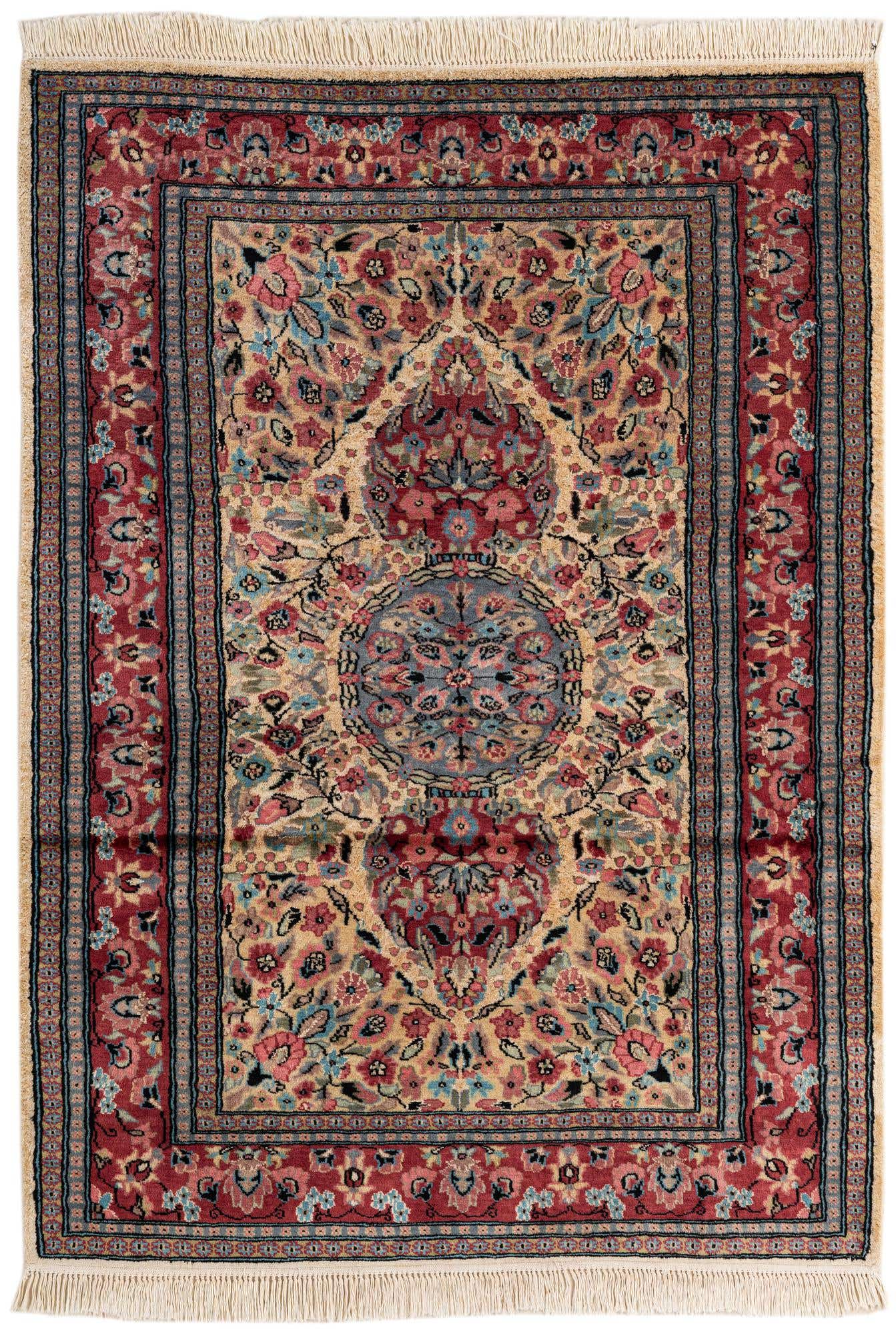 4' 4 x 6' 2 Hand Knotted Bokhara Oriental Rug