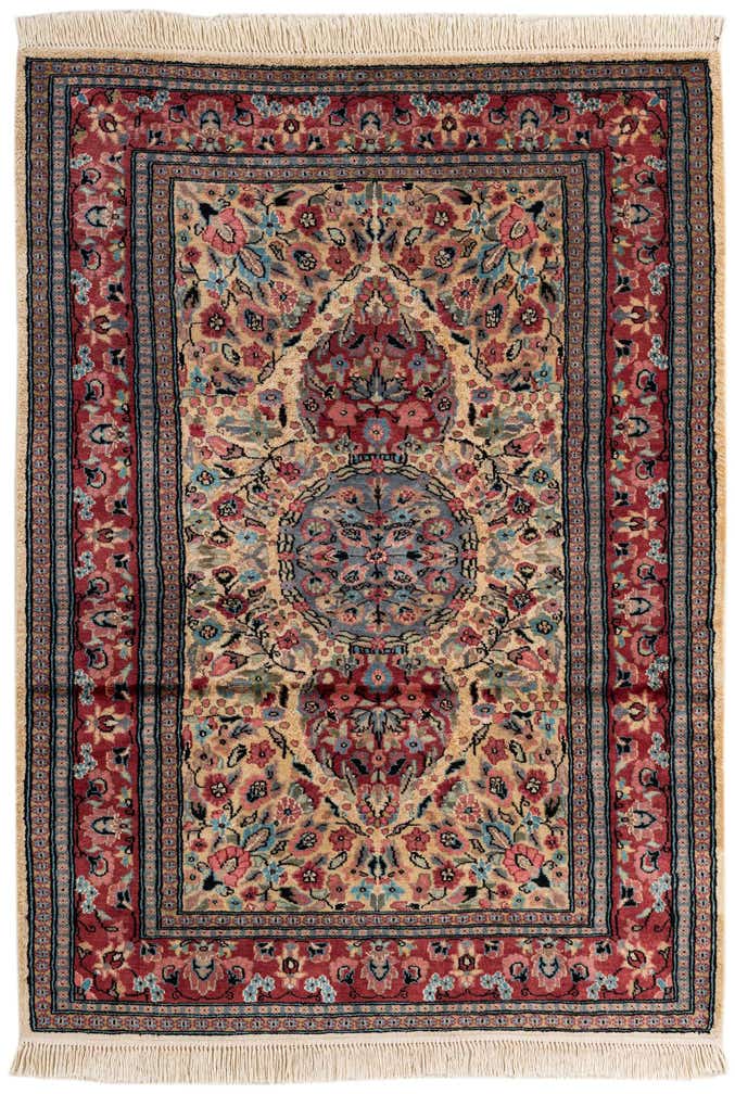 4' 4 x 6' 2 Hand Knotted Bokhara Oriental Rug