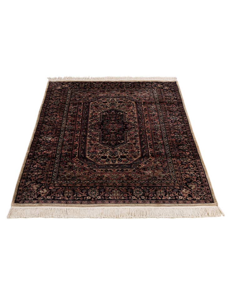 Detail image of 4' 2 x 6' 1  Hand Knotted Bokhara Oriental Rug