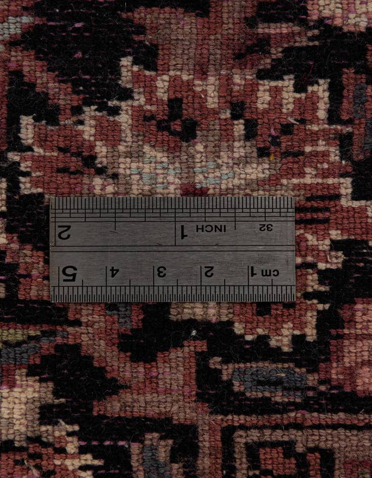 Detail image of 4' 2 x 6' 1  Hand Knotted Bokhara Oriental Rug