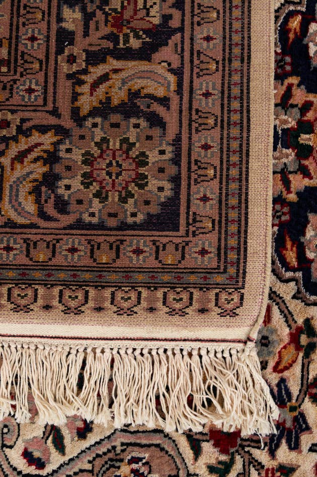Detail image of 4' 1 x 6' 3 Hand Knotted Bokhara Oriental Rug
