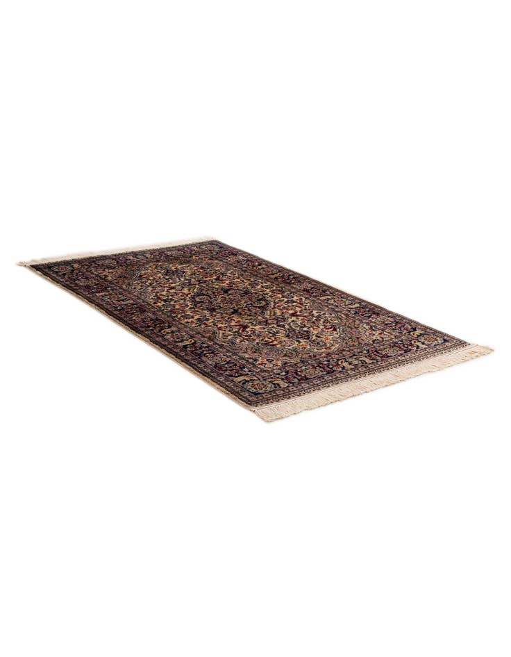 Detail image of 4' 1 x 6' 3 Hand Knotted Bokhara Oriental Rug
