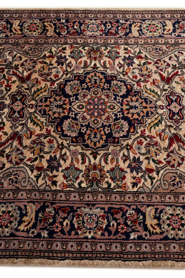 Detail image of 4' 1 x 6' 3 Hand Knotted Bokhara Oriental Rug