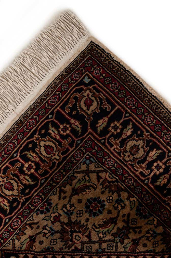 4' 2 x 6' 6 Hand Knotted Bokhara Wool Rug