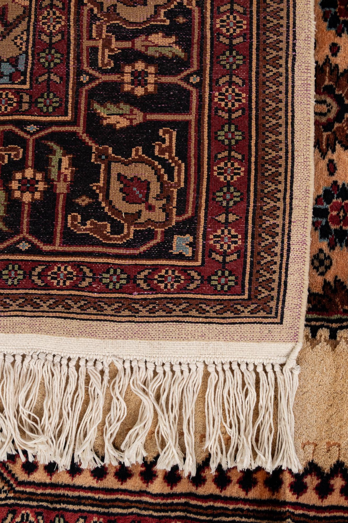 4' 2 x 6' 6 Hand Knotted Bokhara Wool Rug