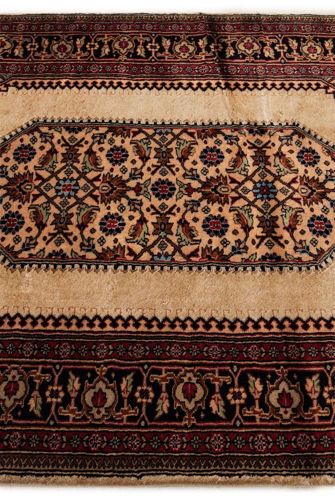 4' 2 x 6' 6 Hand Knotted Bokhara Wool Rug