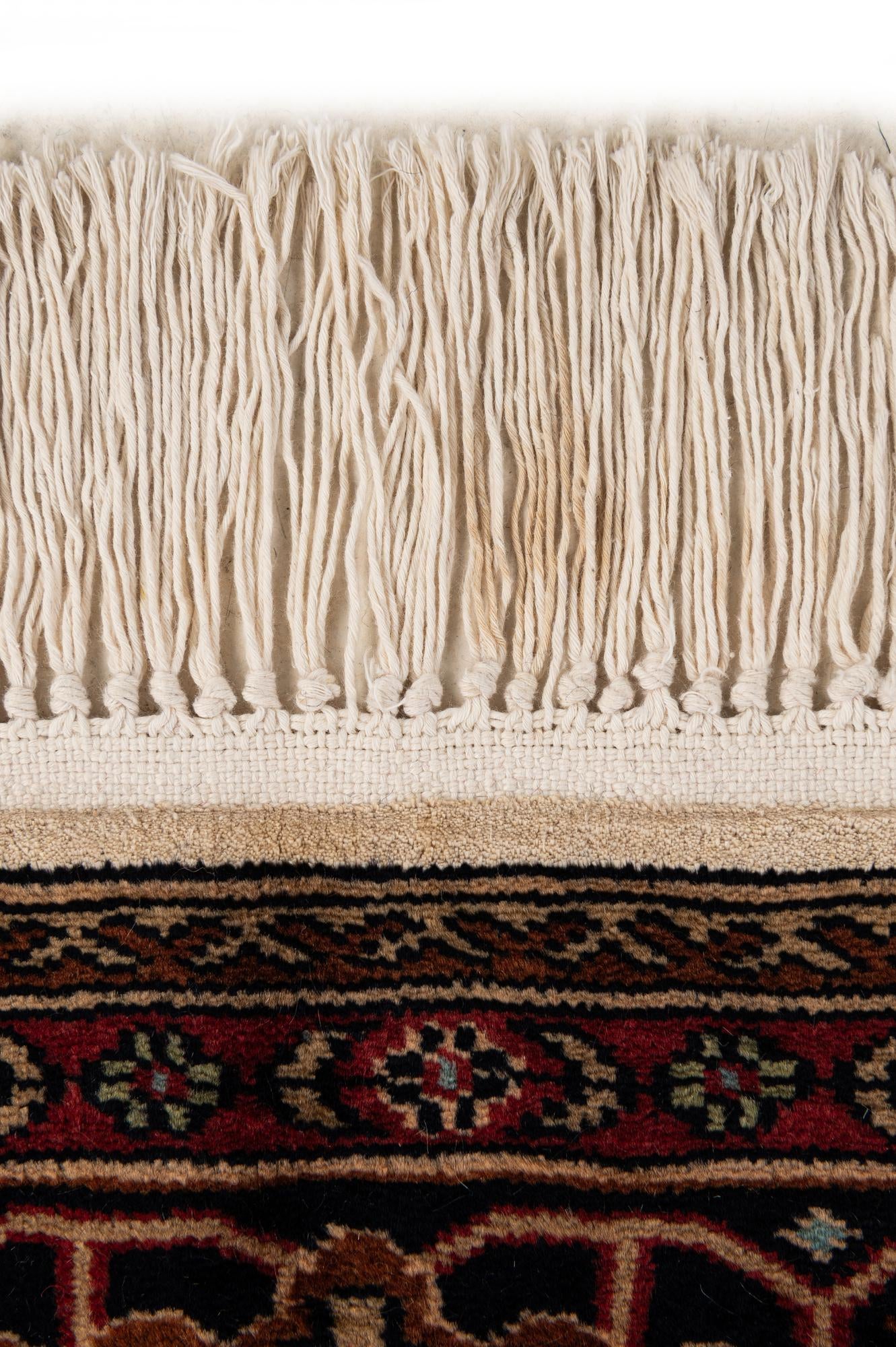 4' 2 x 6' 6 Hand Knotted Bokhara Wool Rug