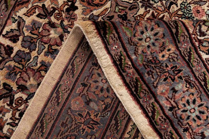 4' 3 x 6' 3 Hand Knotted Bokhara Oriental Wool Rug
