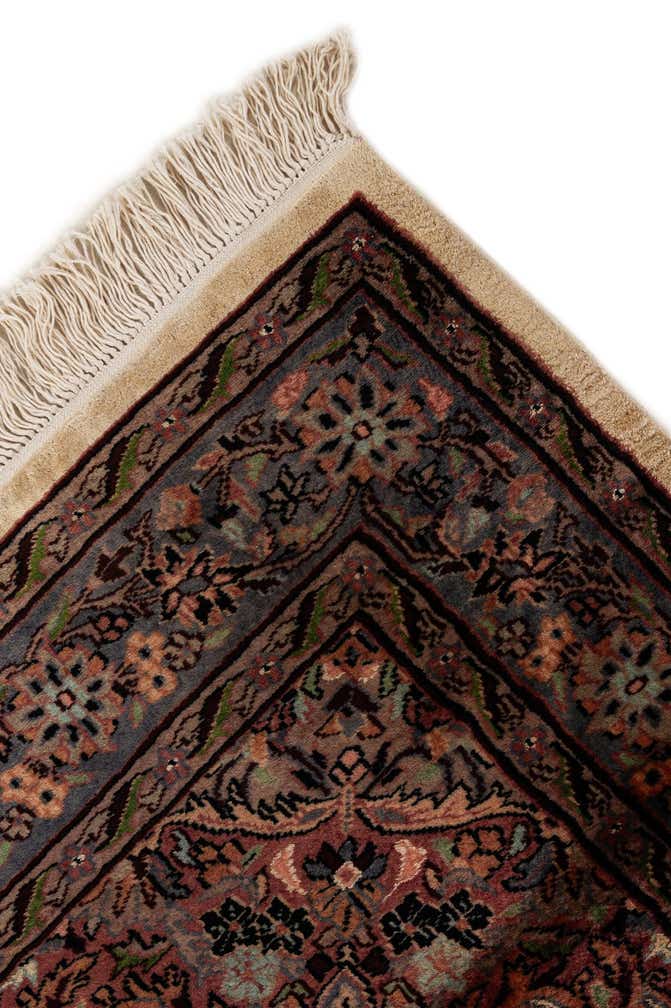 4' 3 x 6' 3 Hand Knotted Bokhara Oriental Wool Rug