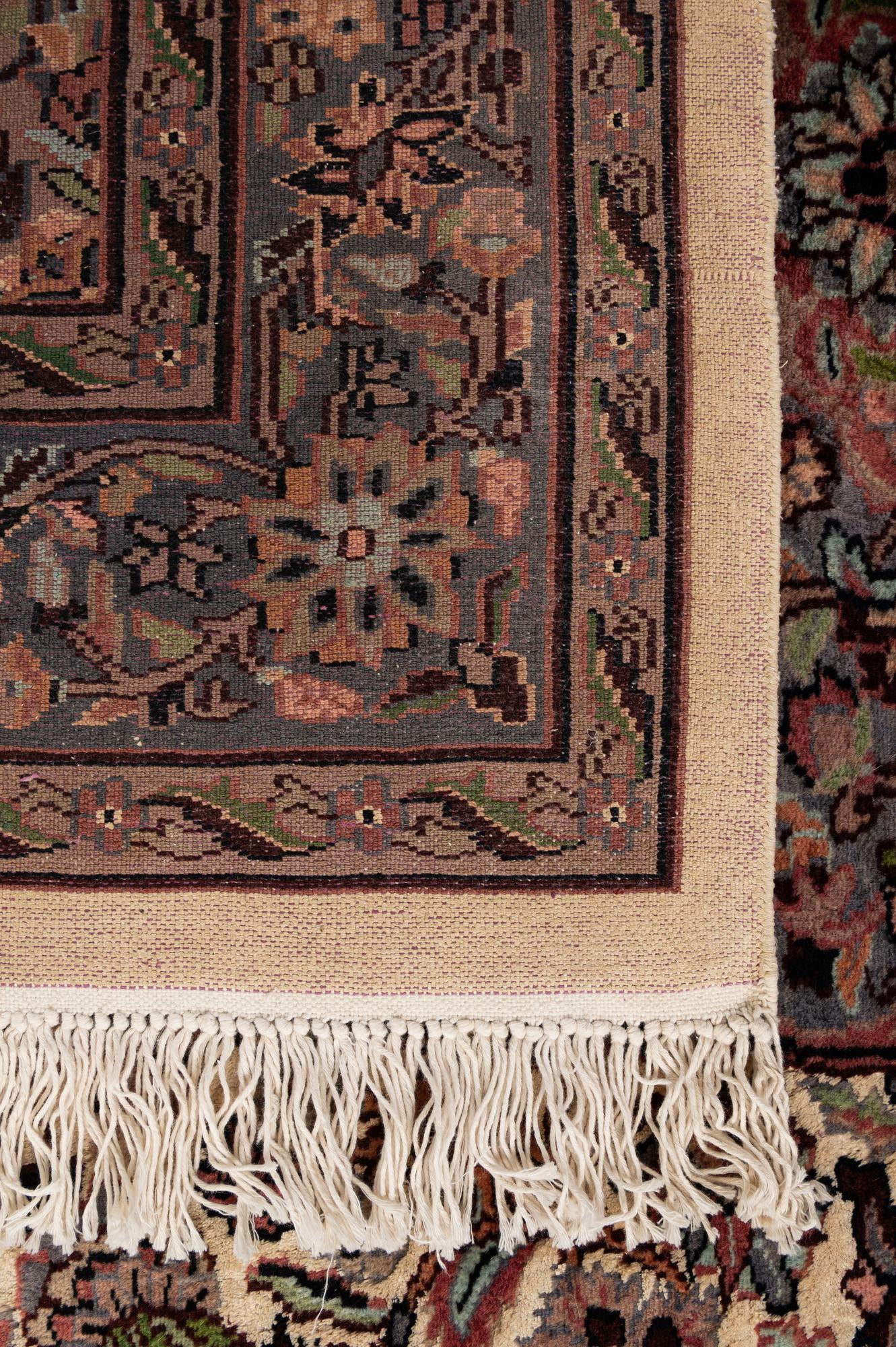 4' 3 x 6' 3 Hand Knotted Bokhara Oriental Wool Rug