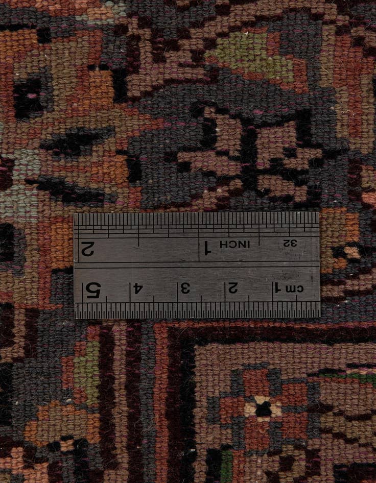 Detail image of 4' 3 x 6' 3  Hand Knotted Bokhara Oriental Wool Rug