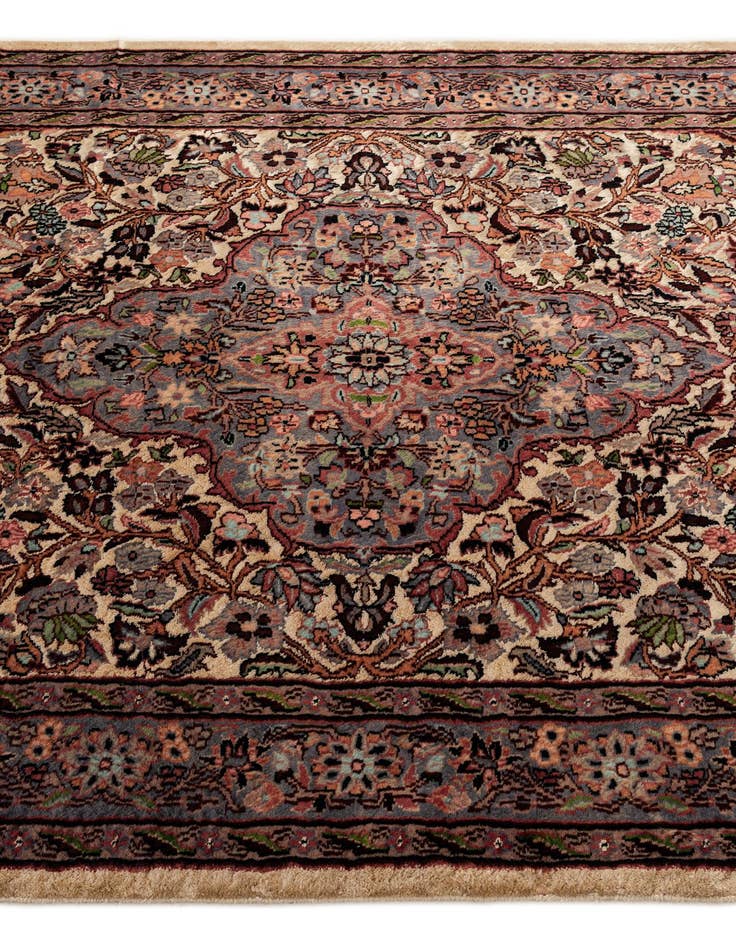 Detail image of 4' 3 x 6' 3  Hand Knotted Bokhara Oriental Wool Rug