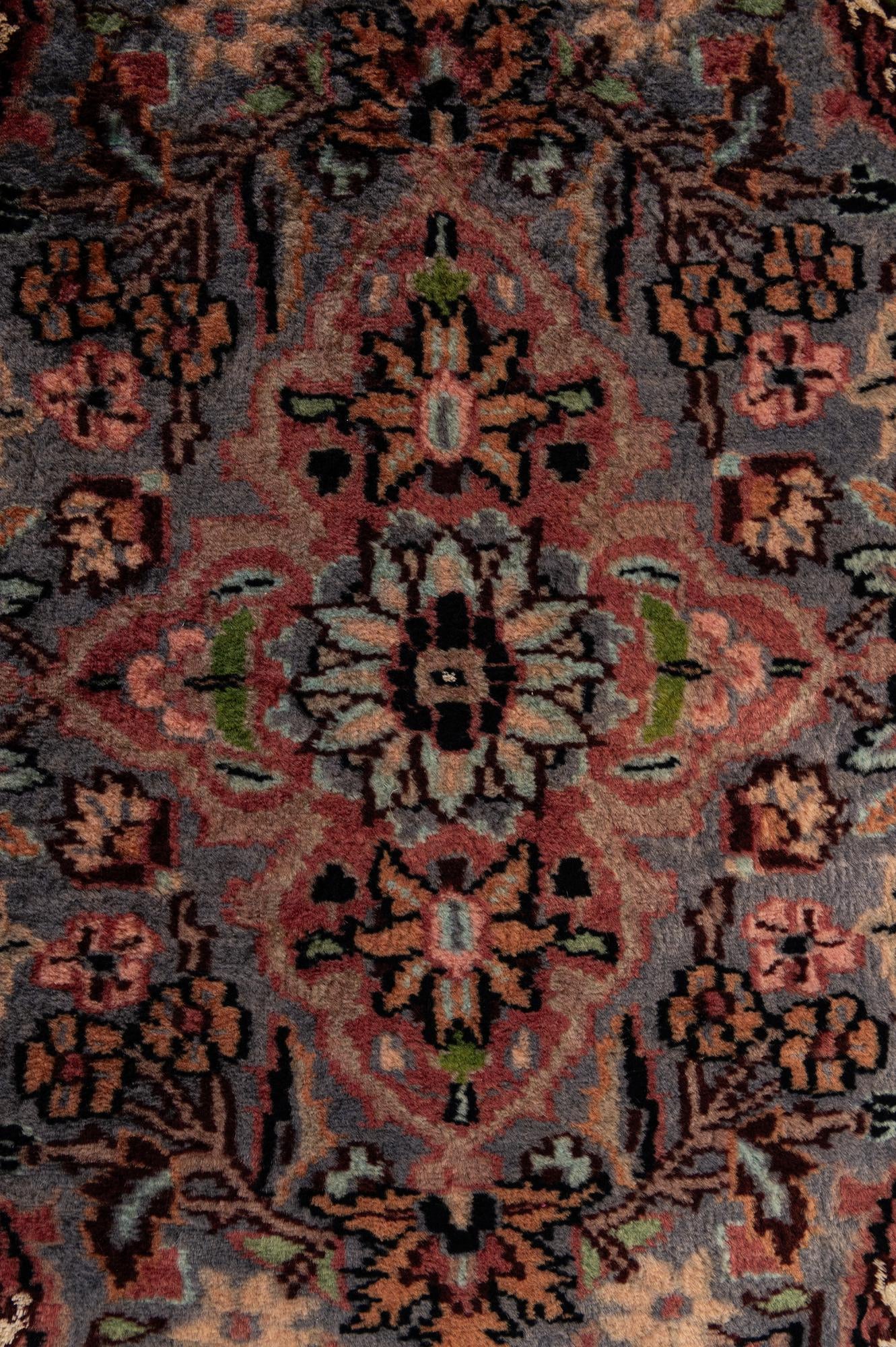 4' 3 x 6' 3 Hand Knotted Bokhara Oriental Wool Rug