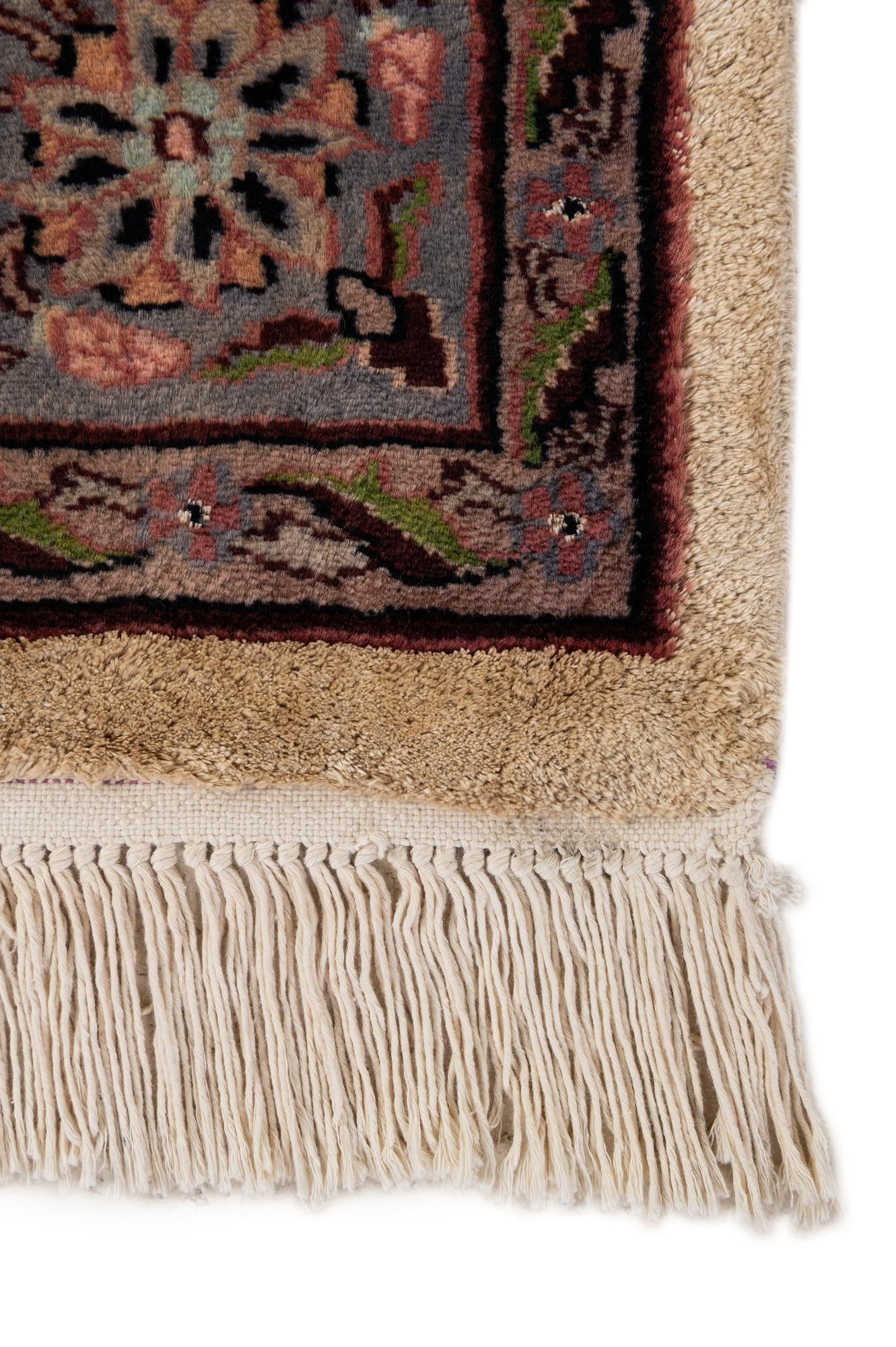 4' 3 x 6' 3 Hand Knotted Bokhara Oriental Wool Rug