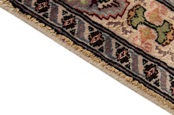 4' 1 x 5' 9 Hand Knotted Bokhara Oriental Wool Rug