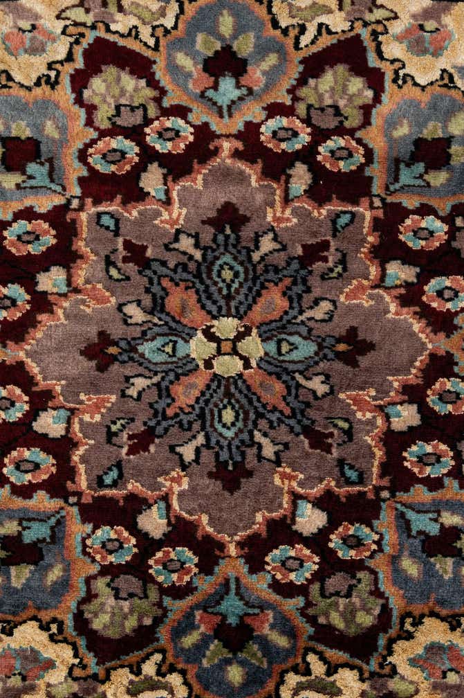 4' 1 x 5' 9 Hand Knotted Bokhara Oriental Wool Rug