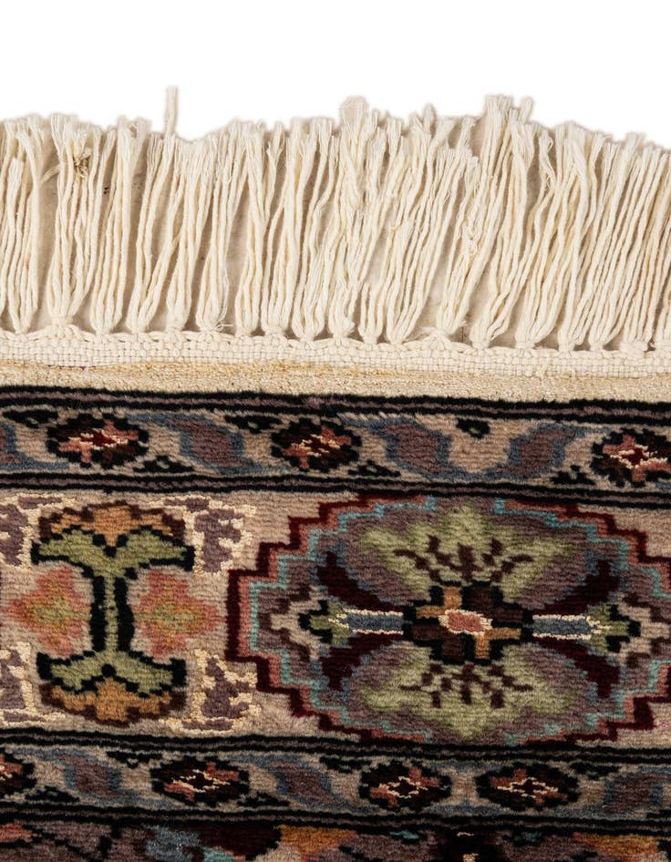 Detail image of 4' 1 x 5' 9  Hand Knotted Bokhara Oriental Wool Rug