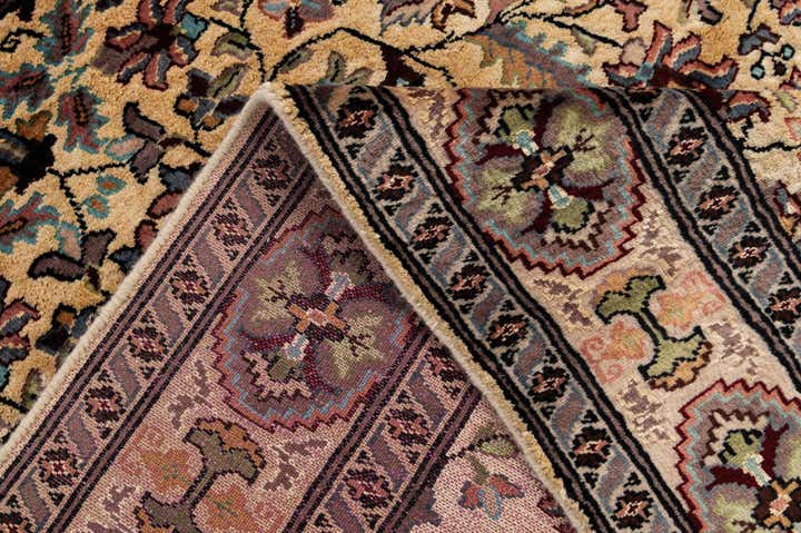 4' 1 x 5' 9 Hand Knotted Bokhara Oriental Wool Rug