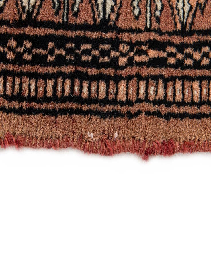 Detail image of 2' 2 x 2' 11  Hand Knotted Bokhara Oriental Wool Rug