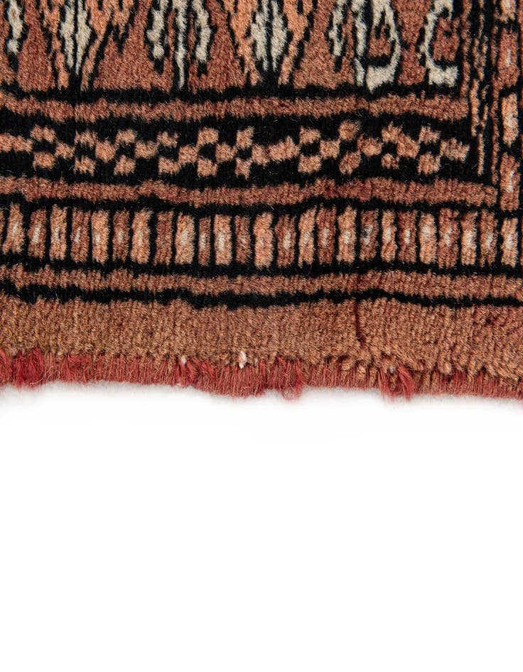 Detail image of 2' 2 x 2' 11  Hand Knotted Bokhara Oriental Wool Rug