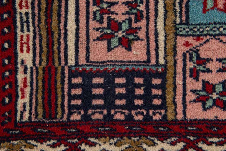 2' 7 x 4' 2 Hand Knotted Bokhara Wool Rug
