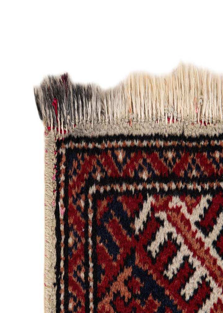 2' 7 x 4' 4 Hand Knotted Bokhara Oriental Wool Rug