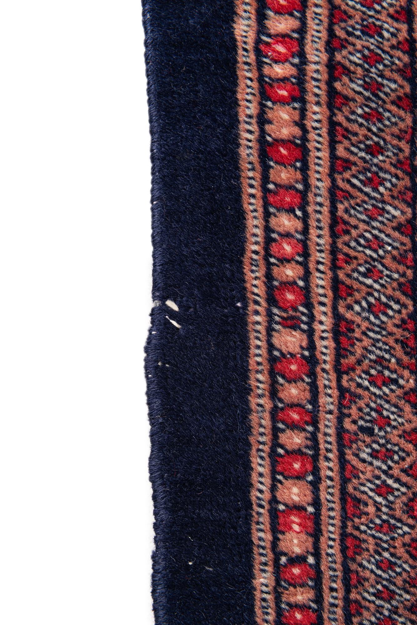 7' 3 x 10' 3 Hand Knotted Bokhara Oriental Wool Rug
