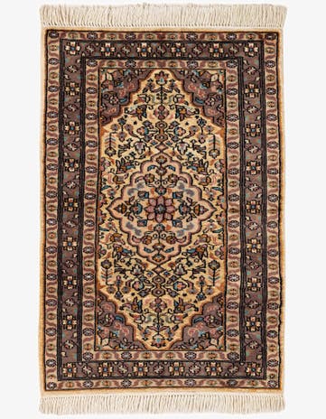 2' 7 x 4' Hand Knotted Bokhara Oriental Rug
