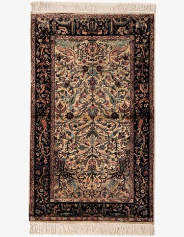 3' 2 x 5' 3 Hand Knotted Bokhara Oriental Rug