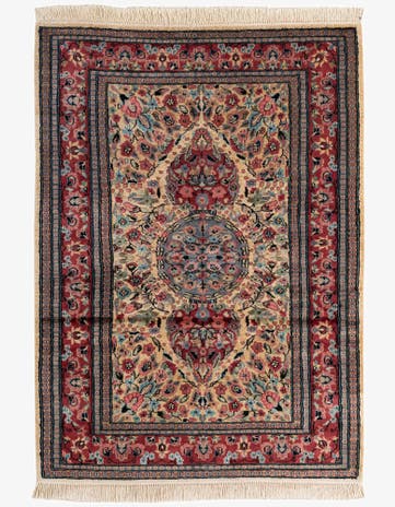 4' 4 x 6' 2 Hand Knotted Bokhara Oriental Rug