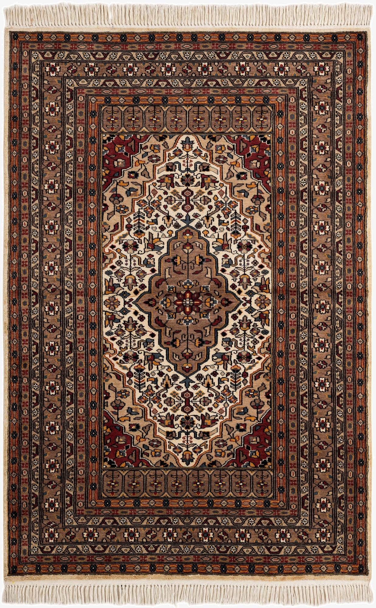 4' x 6'  Hand Knotted Bokhara Oriental Rug