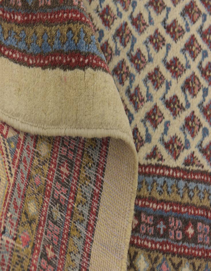 Detail image of 7' 4 x 10' 10 Hand Knotted Botemir Persian Wool Rug