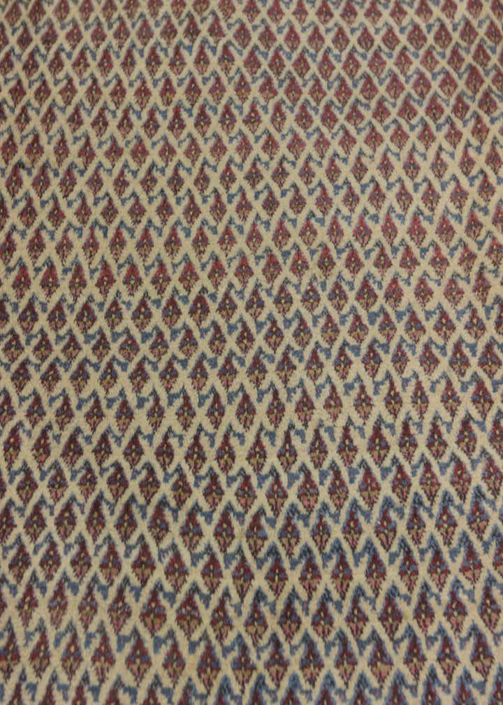 7' 4 x 10' 10 Hand Knotted Botemir Persian Wool Rug