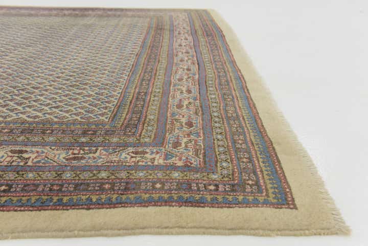7' 4 x 10' 10 Hand Knotted Botemir Persian Wool Rug