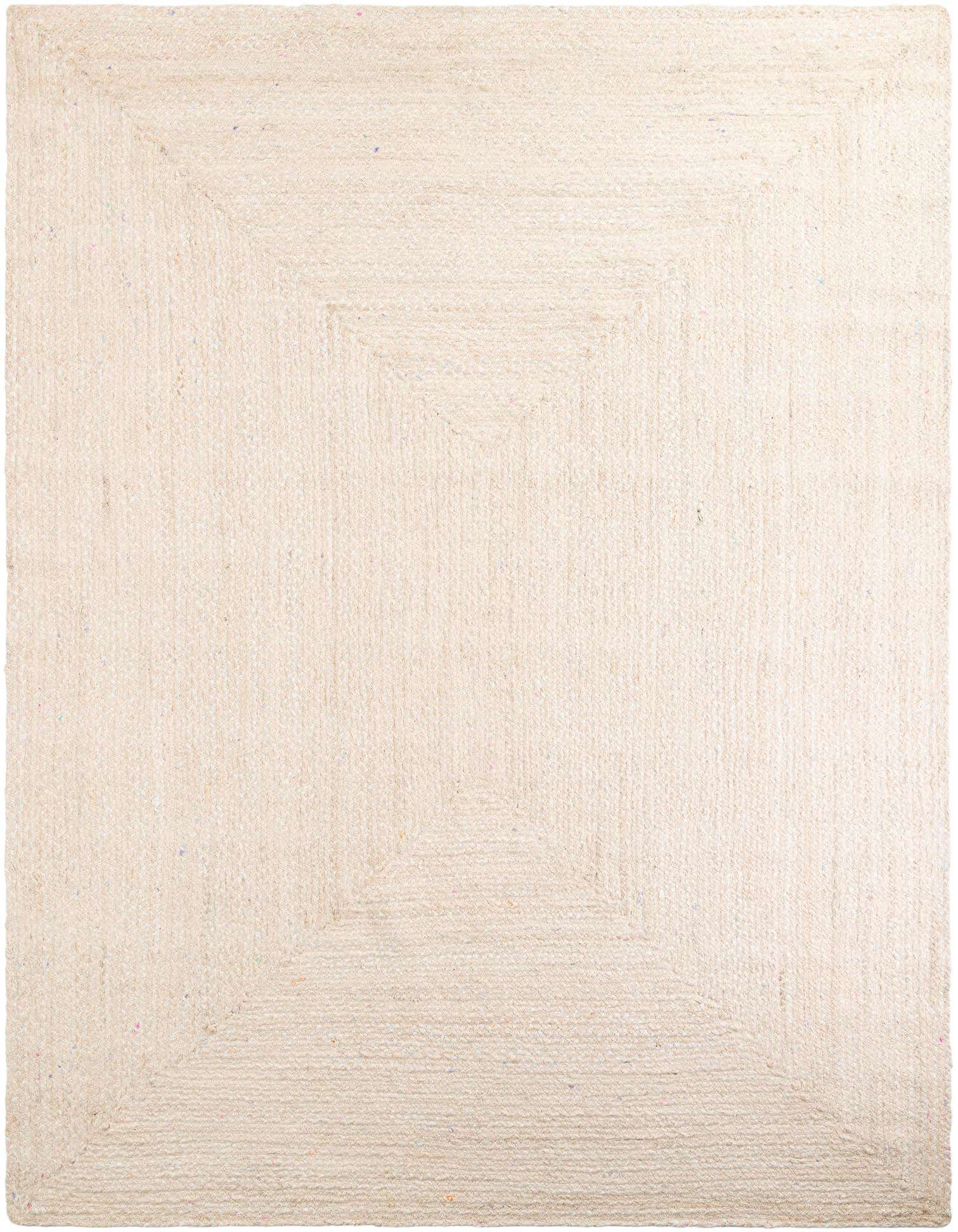 9' x 12' Handmade Braided Chindi Rug