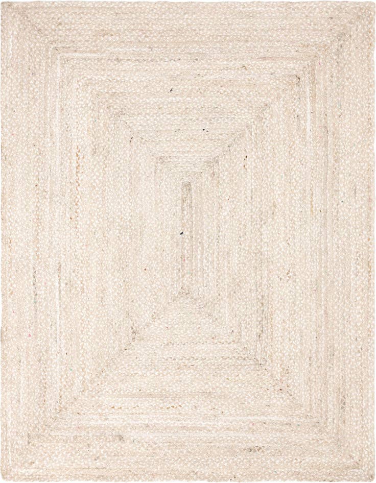 Detail image of 8' x 10' Handmade Braided Chindi Rug