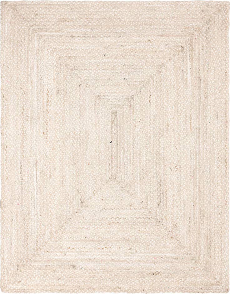 Detail image of 8' x 10' Handmade Braided Chindi Rug