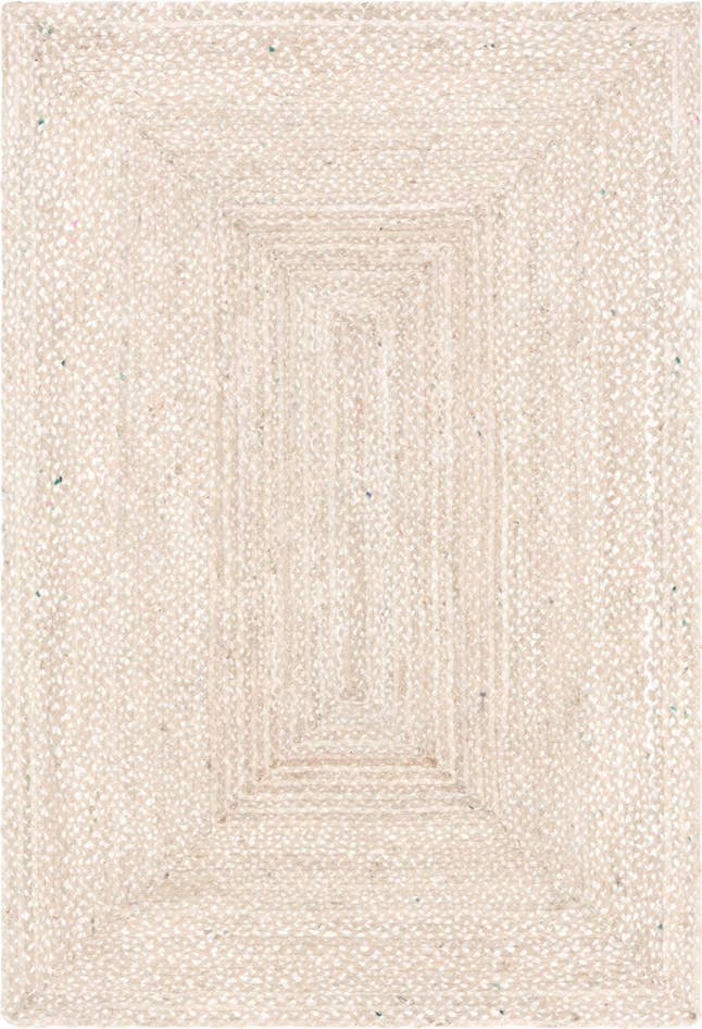 Detail image of 6' 1 x 9' Handmade Braided Chindi Rug