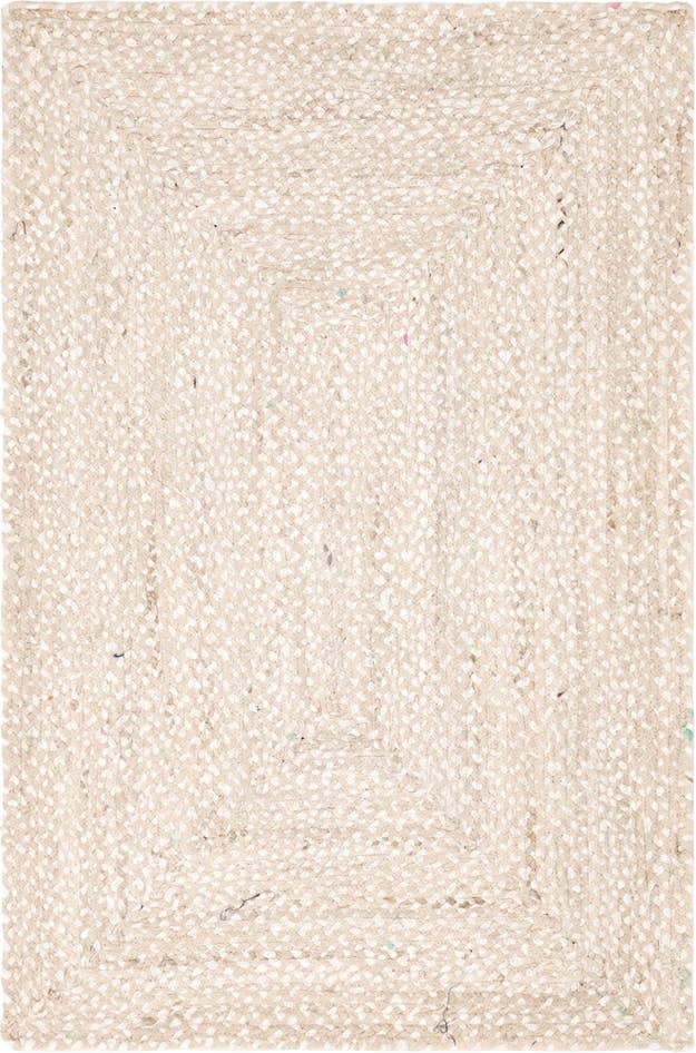 Detailansicht von 125cm x 185cm Handgefertigt Braided Chindi Teppich