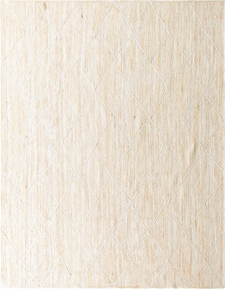 Detail image of 9' x 12'  Hand Braided Jute Rug