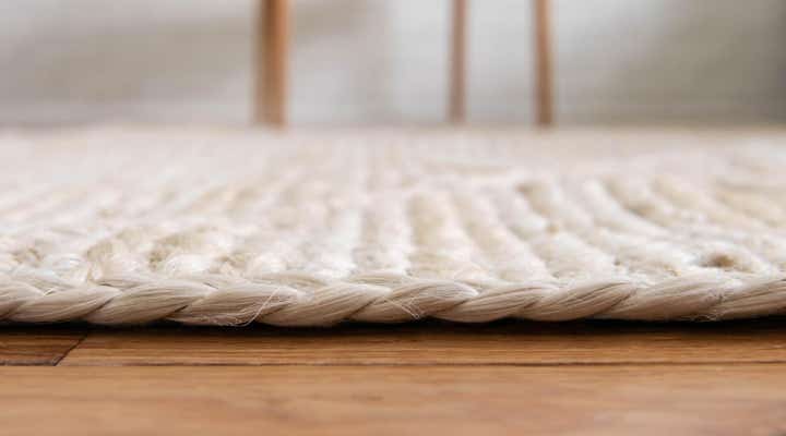 3' 3 x 5' 1 Handmade Braided Jute Rug