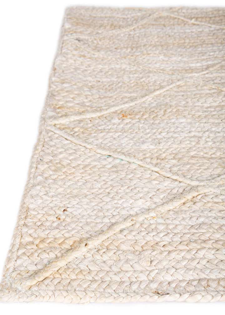 3' 3 x 5' 1 Handmade Braided Jute Rug
