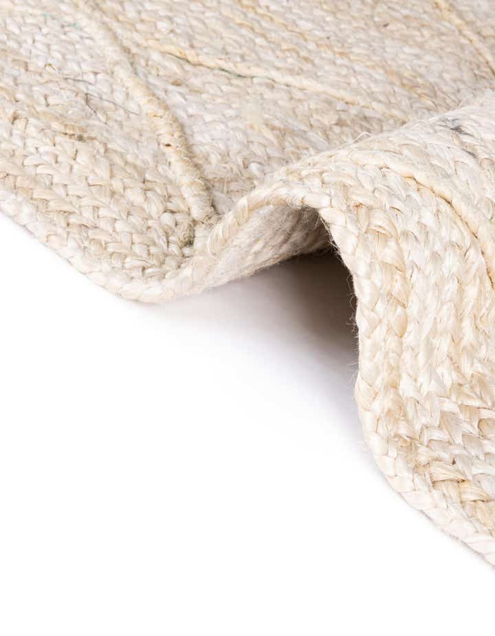 3' 3 x 5' 1 Handmade Braided Jute Rug