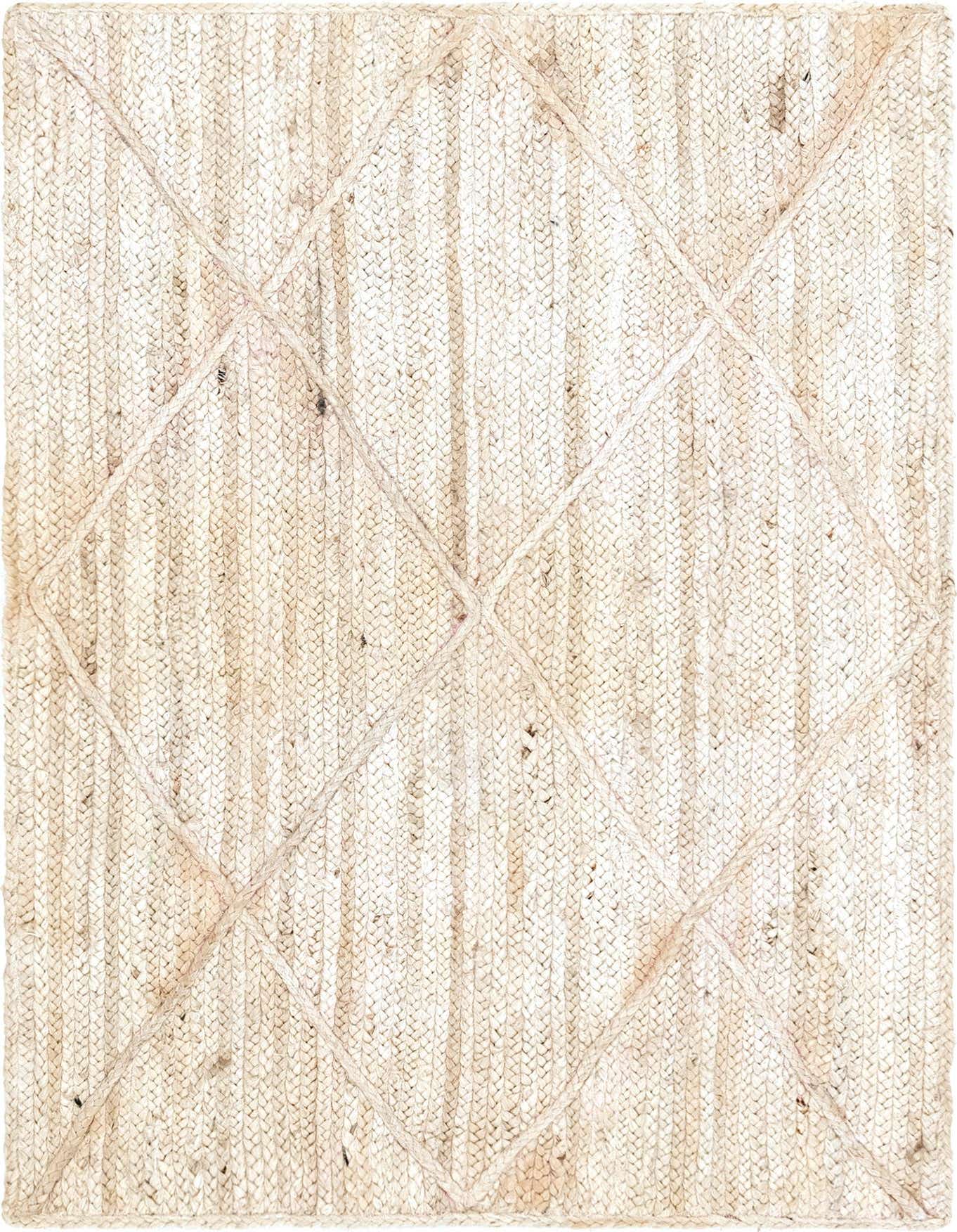 3' 3 x 5' 1 Handmade Braided Jute Rug