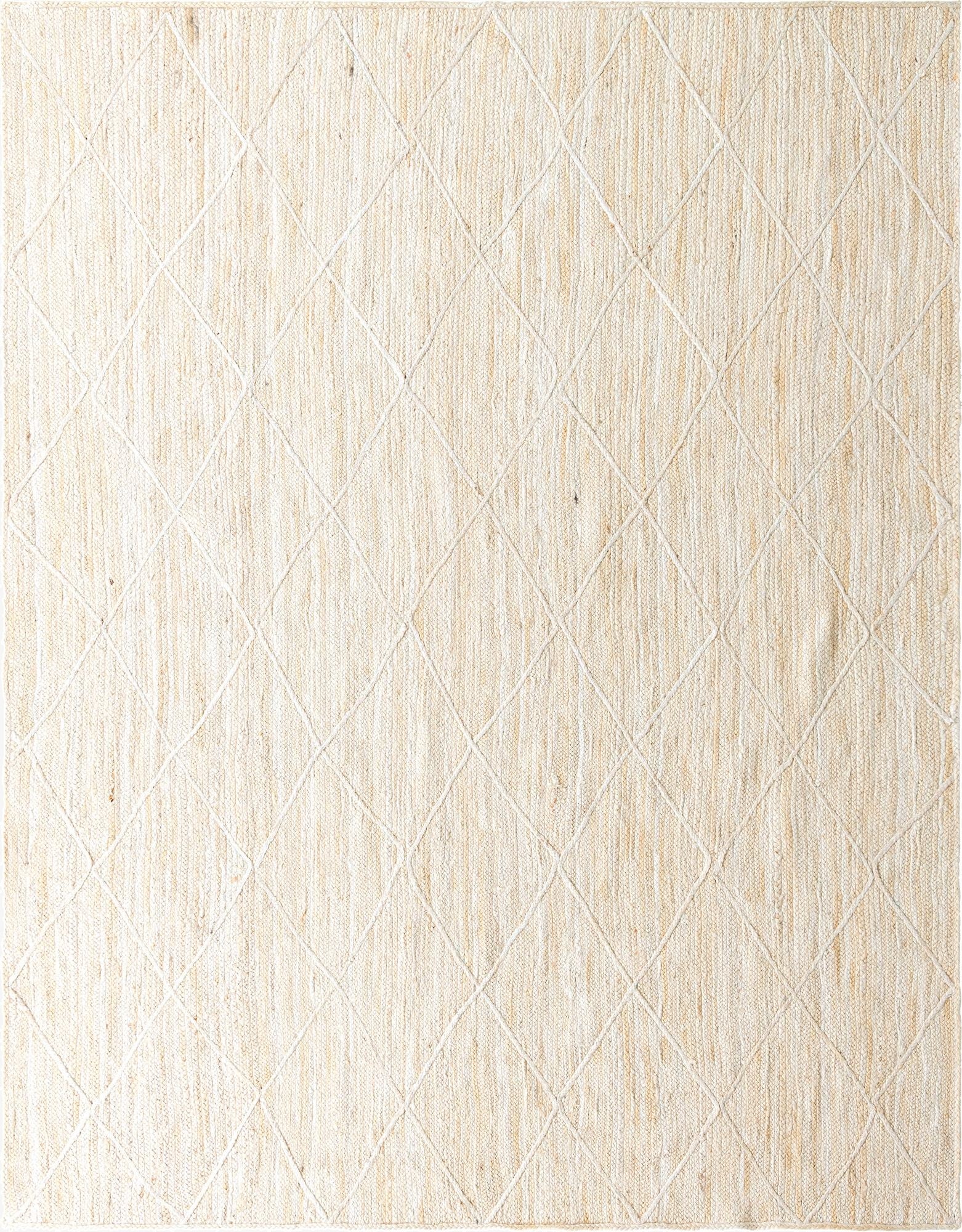 Primary image 9' x 12'  Hand Braided Jute Rug