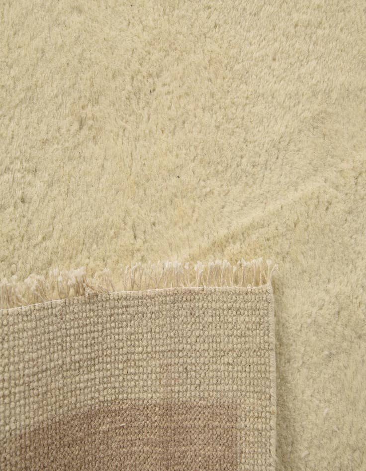 Detail image of 5' 7 x 7' 9  Hand Knotted Carved Pekin Wool Rug